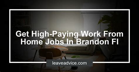 863 <b>Seasonal jobs</b> available <b>in Brandon, FL</b> on <b>Indeed. . Jobs brandon fl